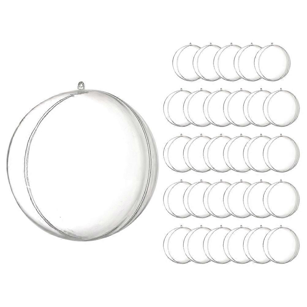 Clear Ornament Ball For Aquarium Use 30Pcs