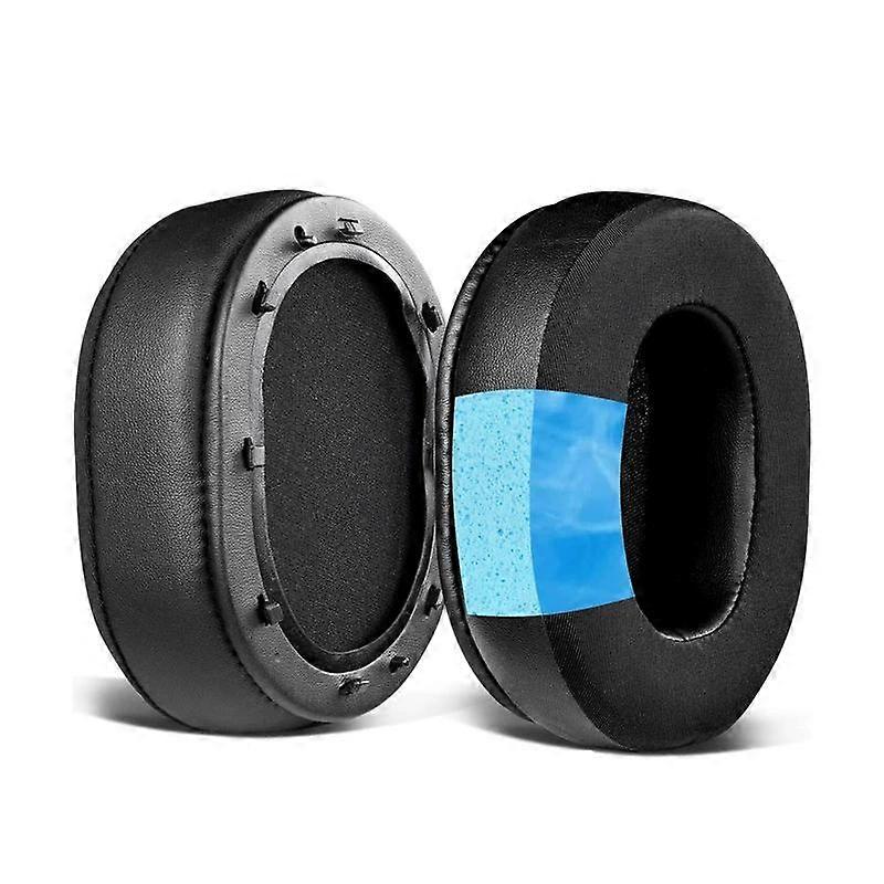 Snap-on Earpads Protein Leather Ice Silk Fabric