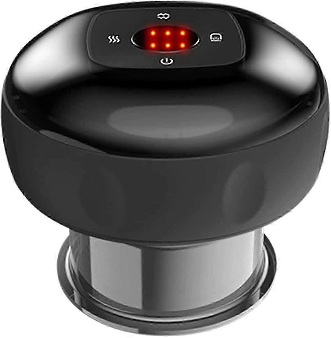 6-Speed Electric Cupping Therapy Kit with Red Light - Multi-Function UK Home Treatment