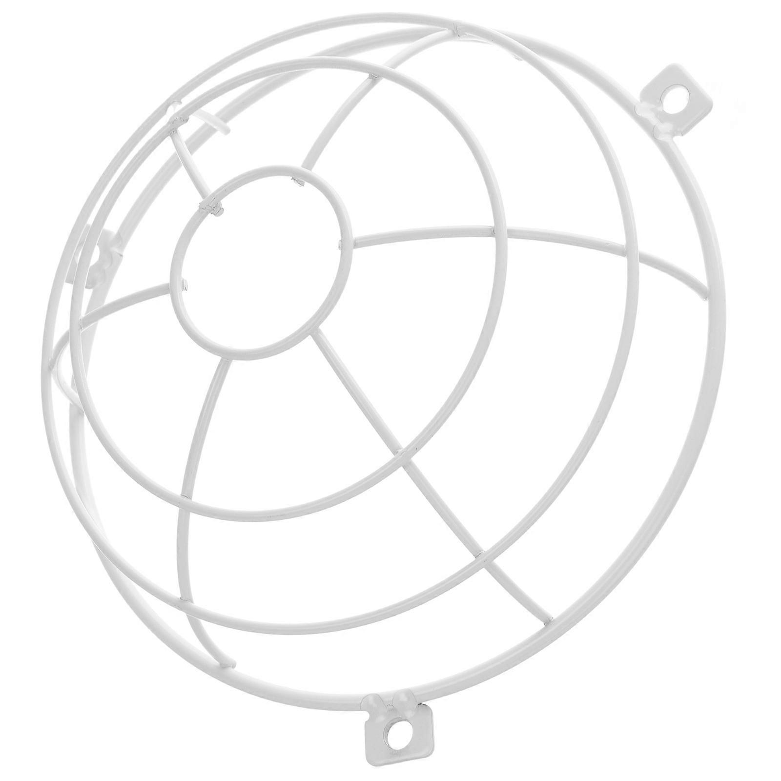 Light Protective Cover for Ceiling Light Metal Lamp Shade Frame, Wear Resistant Multi Functional Design for DIY Table and Ceiling Lamps, Sturdy and