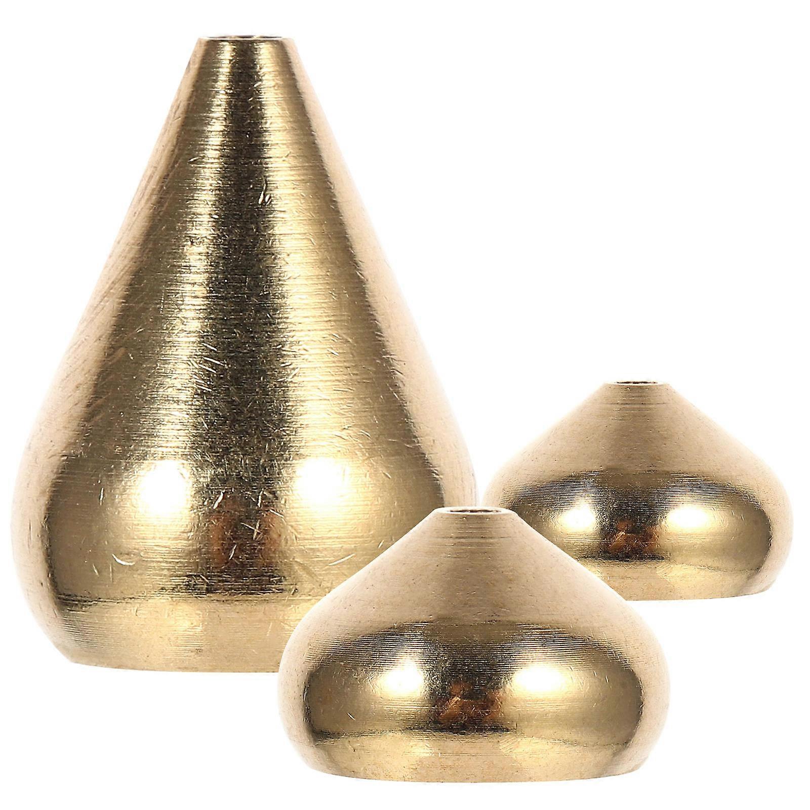 Bâtonnets de parfum support cuivre arôme utiliser 3Pcs décor de bureau doré