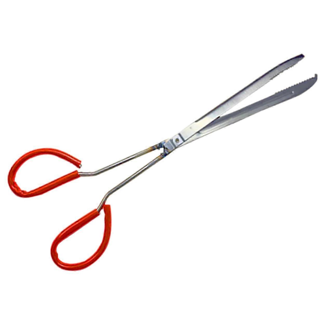 Metal Crab Clip with Non-Slip Fish Tongs, Portable Reusable Eel Clamp, Long Household Crab Catching Tool