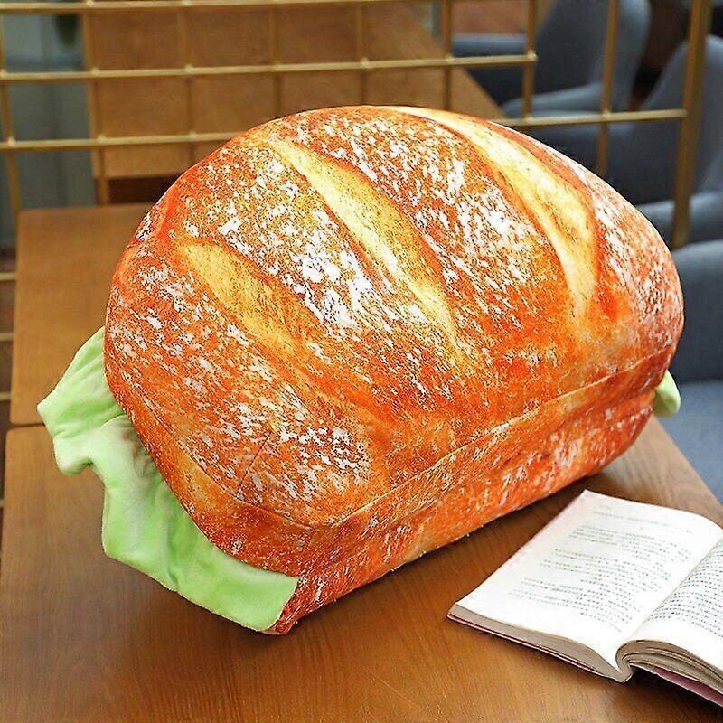Toast Sofa Cushion Plushie Stuffed Soft Pillow Backrest Funny Snack Bread Gift