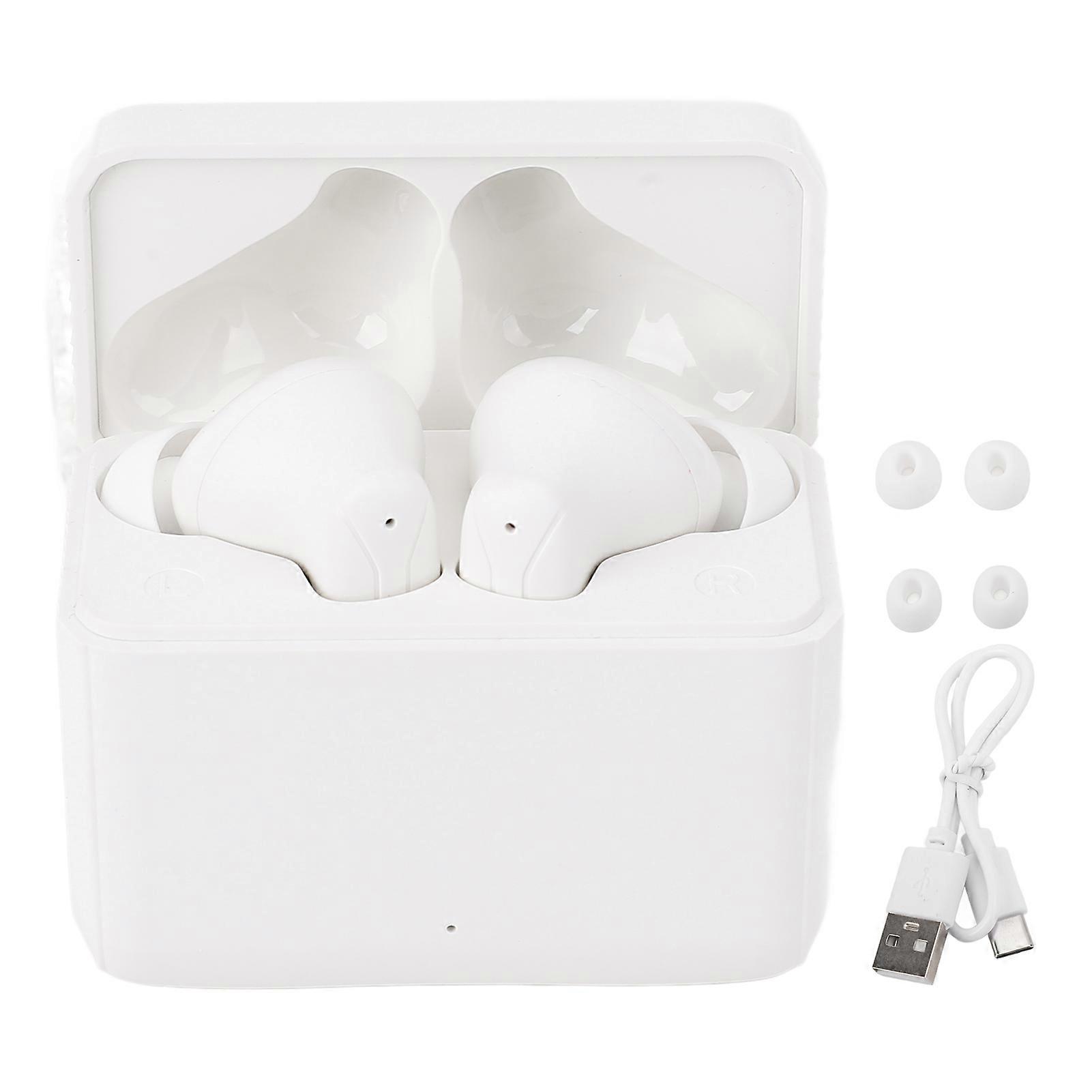 Real-Time Translation Earbuds, 144 Languages, Bluetooth 5.4, Noise Cancelling, White