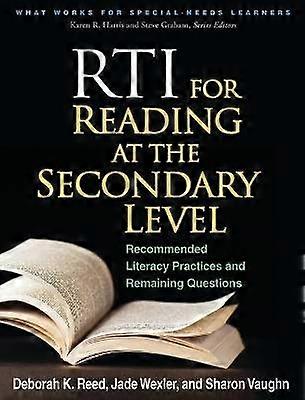 RTI for Reading at the Secondary Level