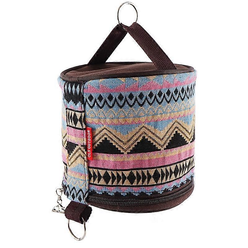 Outdoor Camping Foldable Pumping Box Roll Paper Storage Bag