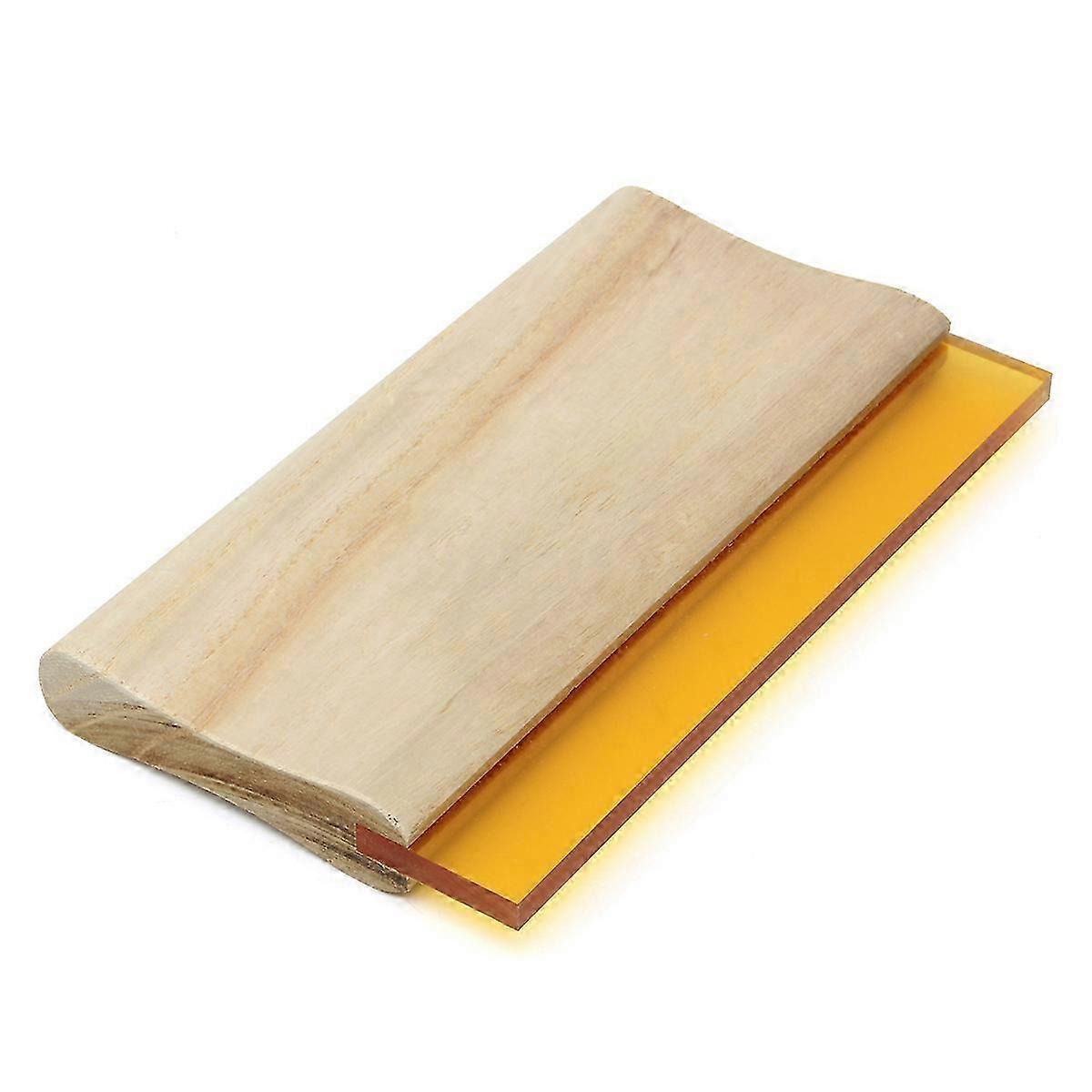8" Silk Screen Printing Press Squeegee Single 70 Durometer Ink Scraper Tools
