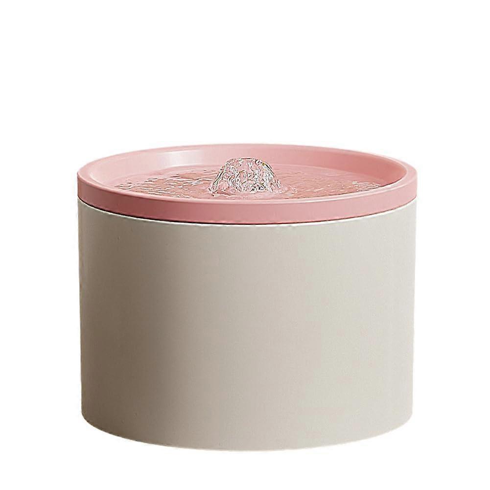 Ultra Quiet Automatic Water Fountain Filter Dispenser for Pets and Cats, Flowing, Silent Circulation Filtration, Ceramic