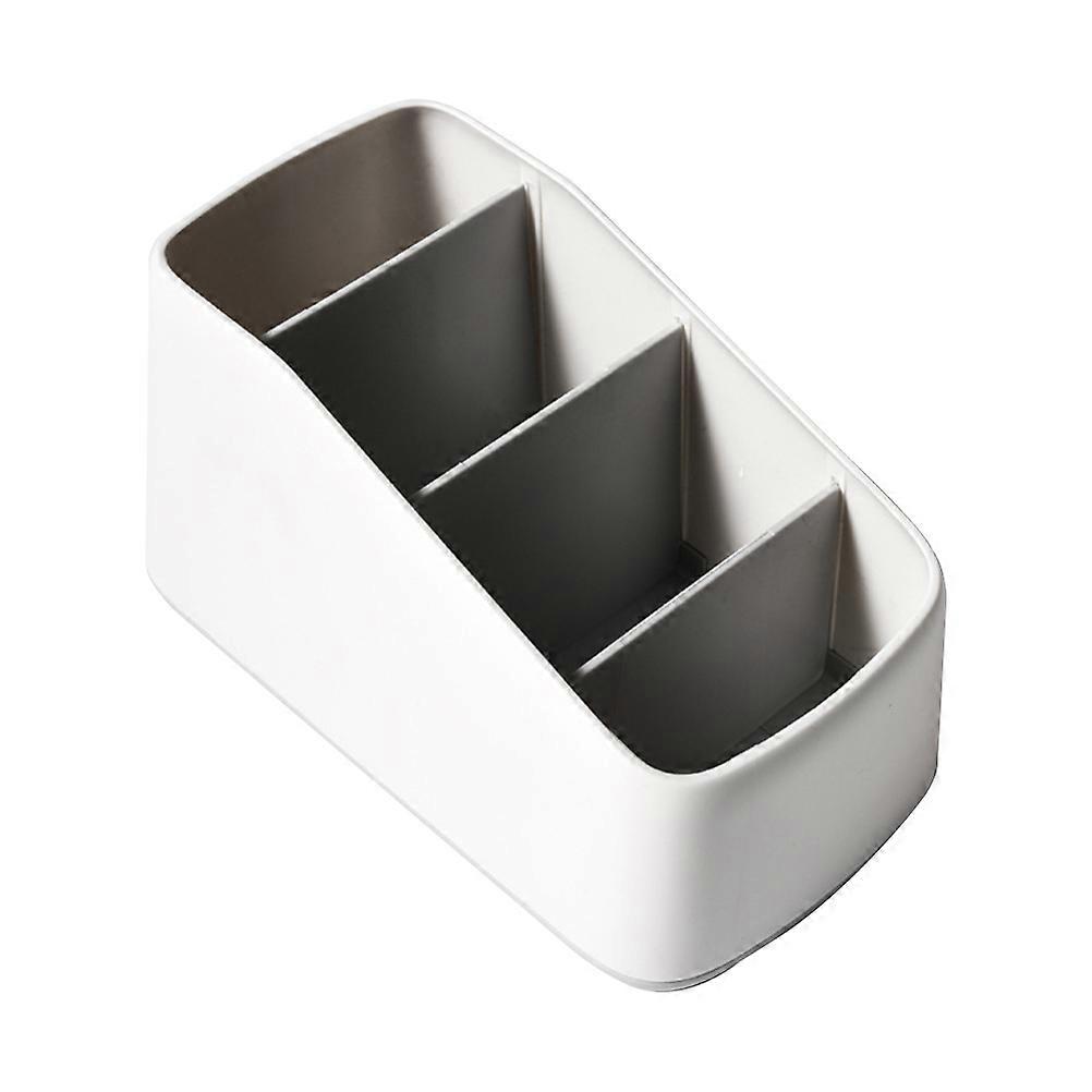 1Pc Multi Purpose Box Desktop Storage Basket Useful Four Grid Box