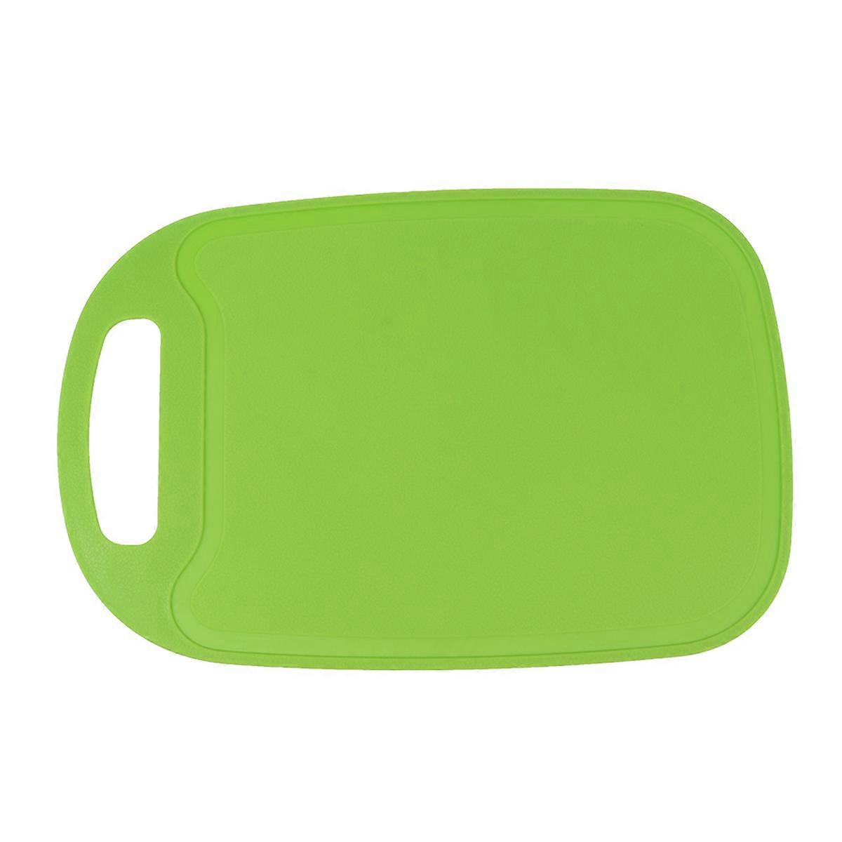 Juice Gathering Cutting Board with Deep Groove for Kitchen Use Non-Slip PP Material Light