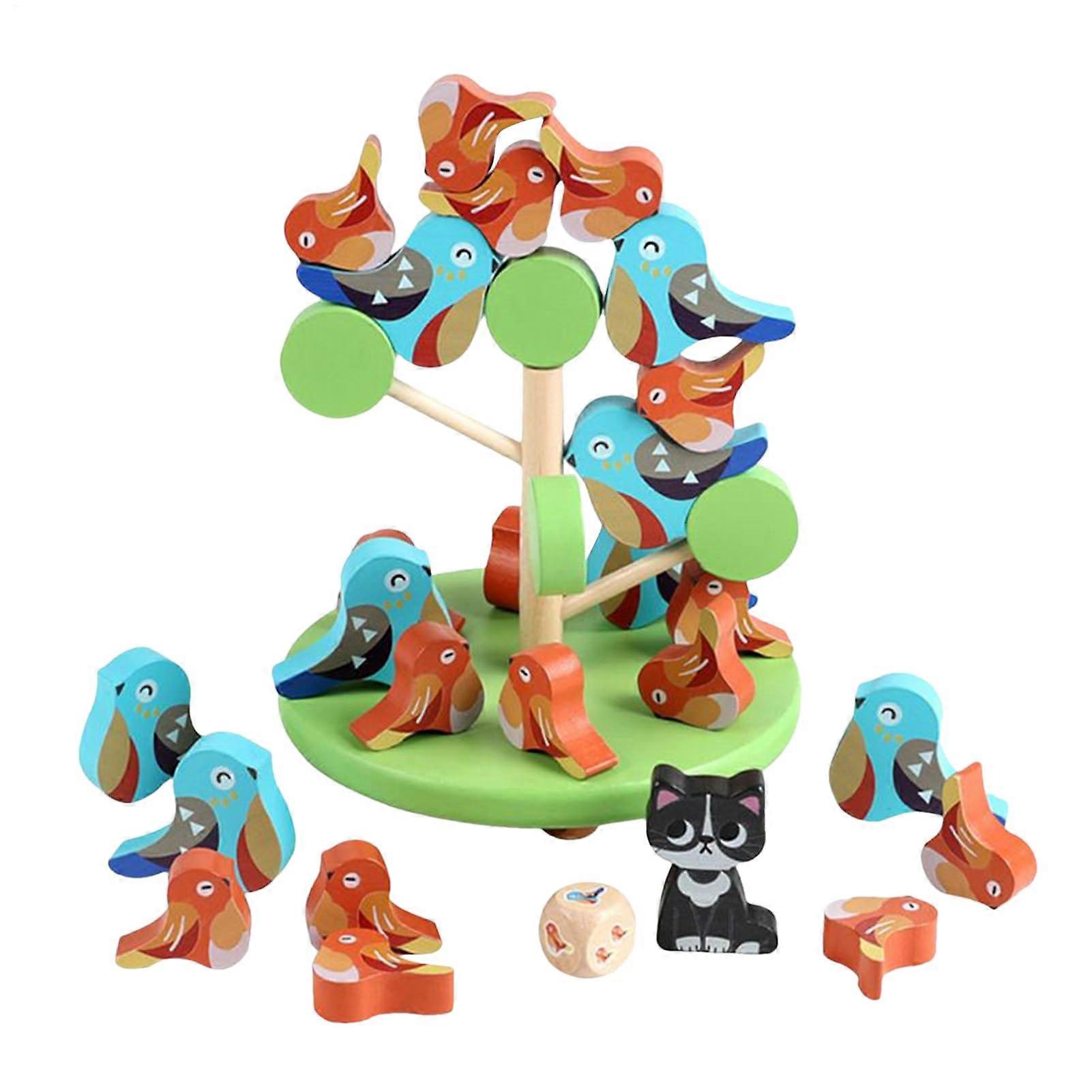 Balance Game, Bird Family Games, Interactive Fine Motor Skills Play for Indoor School Table Learning Enhancement