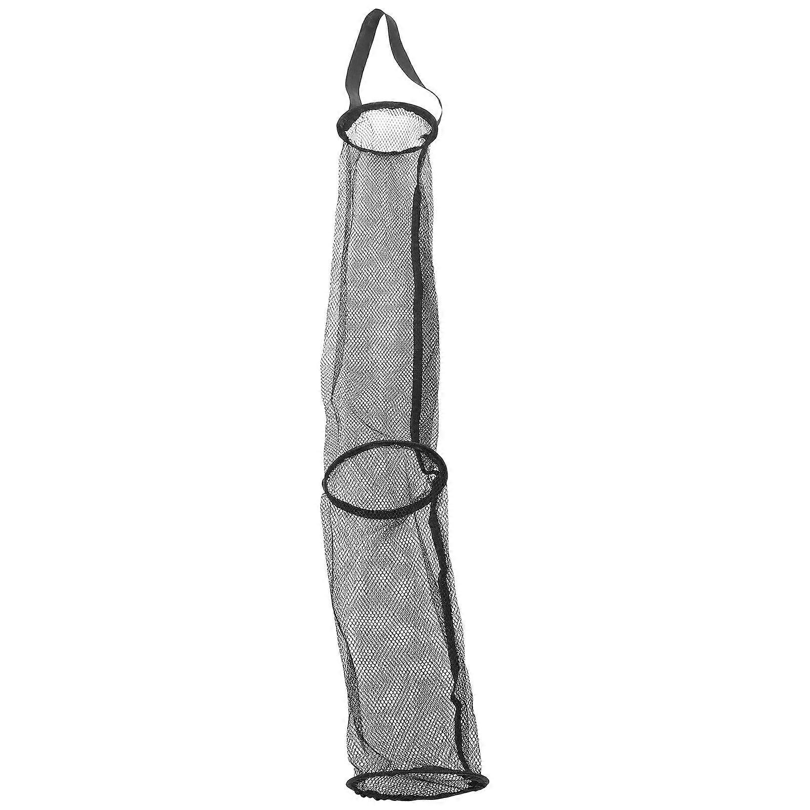 Foldable Fishing Guard Netting Reusable Mesh Basket for Live Bait, Portable Lightweight Fish Locating Tool for Outdoor Activities, Easy to Clean