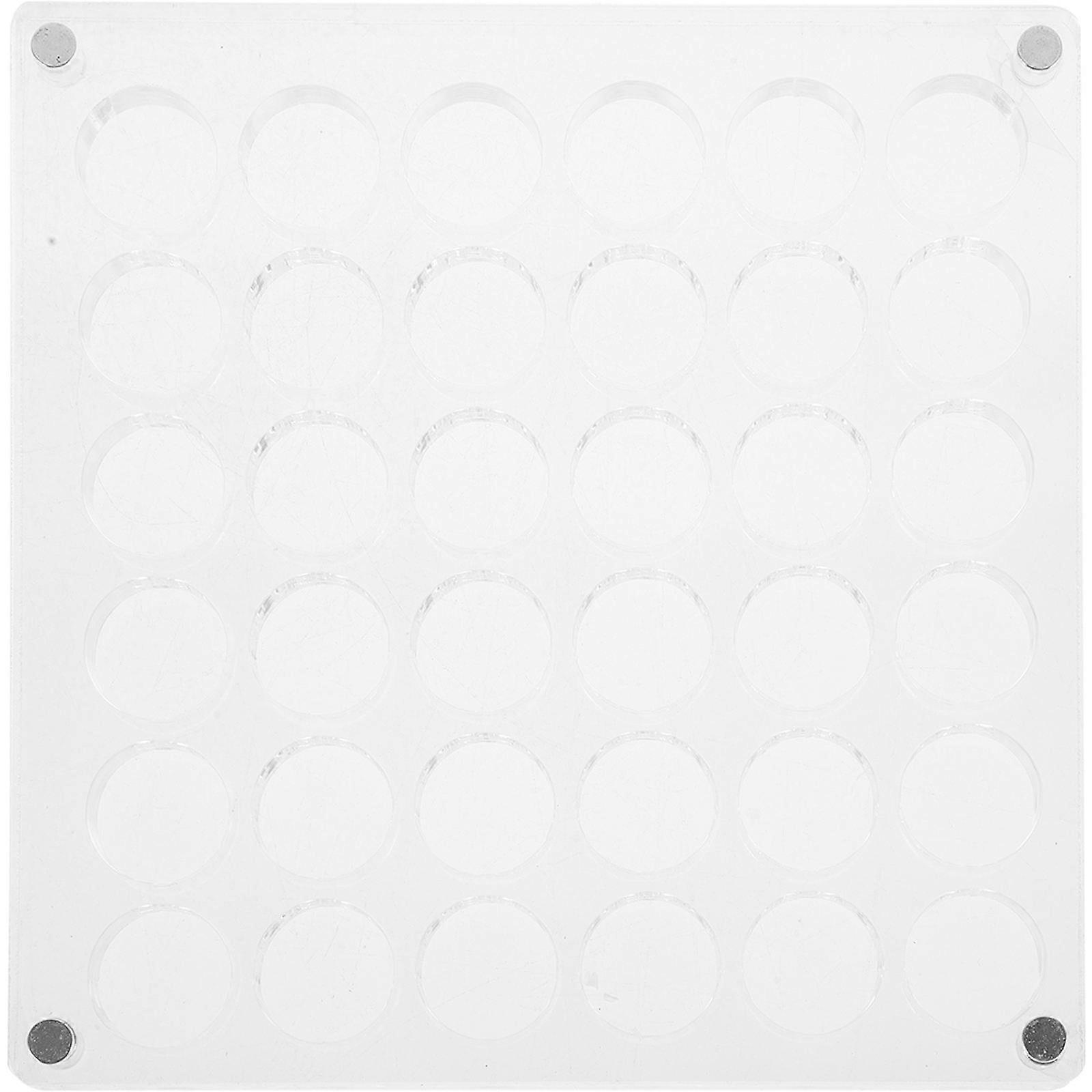 Multigrid Transparent Beads Rhinestones Storage Box Acrylic Storage Holder Storage Box