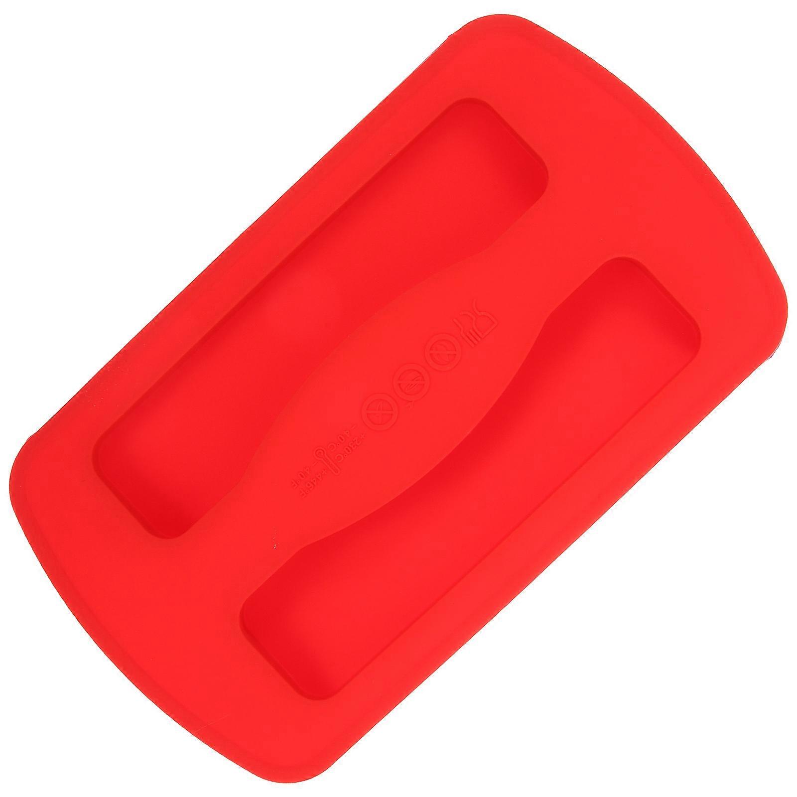 Protective Lid For Toaster Bread Maker Cover Red Color 17.50X10.50X1.00CM 1Pack