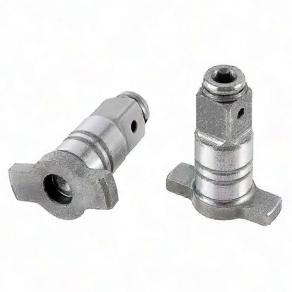 1/2" to 1/4" Impact Driver Anvil Adapter - Hex to Square Drive Drill Bit Converter