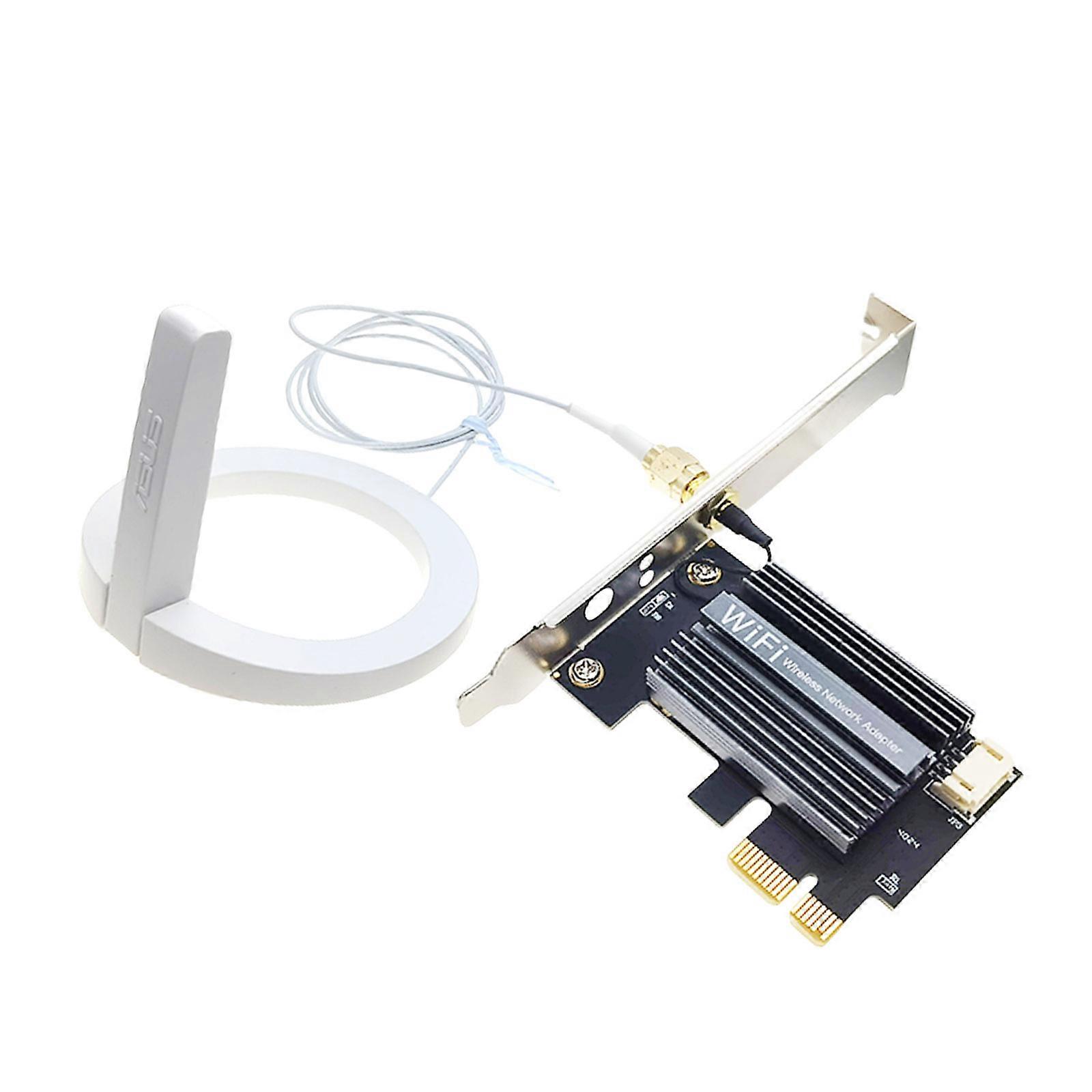 Fast Speed AX900 900Mbps WiFi6 Internal Wireless Card for Desktop Computers with BT5.2-compatible Capability Multicolor