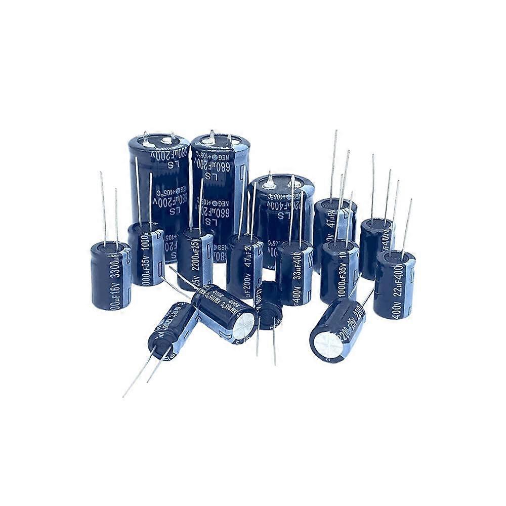 Aluminum Electrolytic Capacitor 400V 22uF 105°C Low ESR for Audio and Power Supply Applications Pack of 5