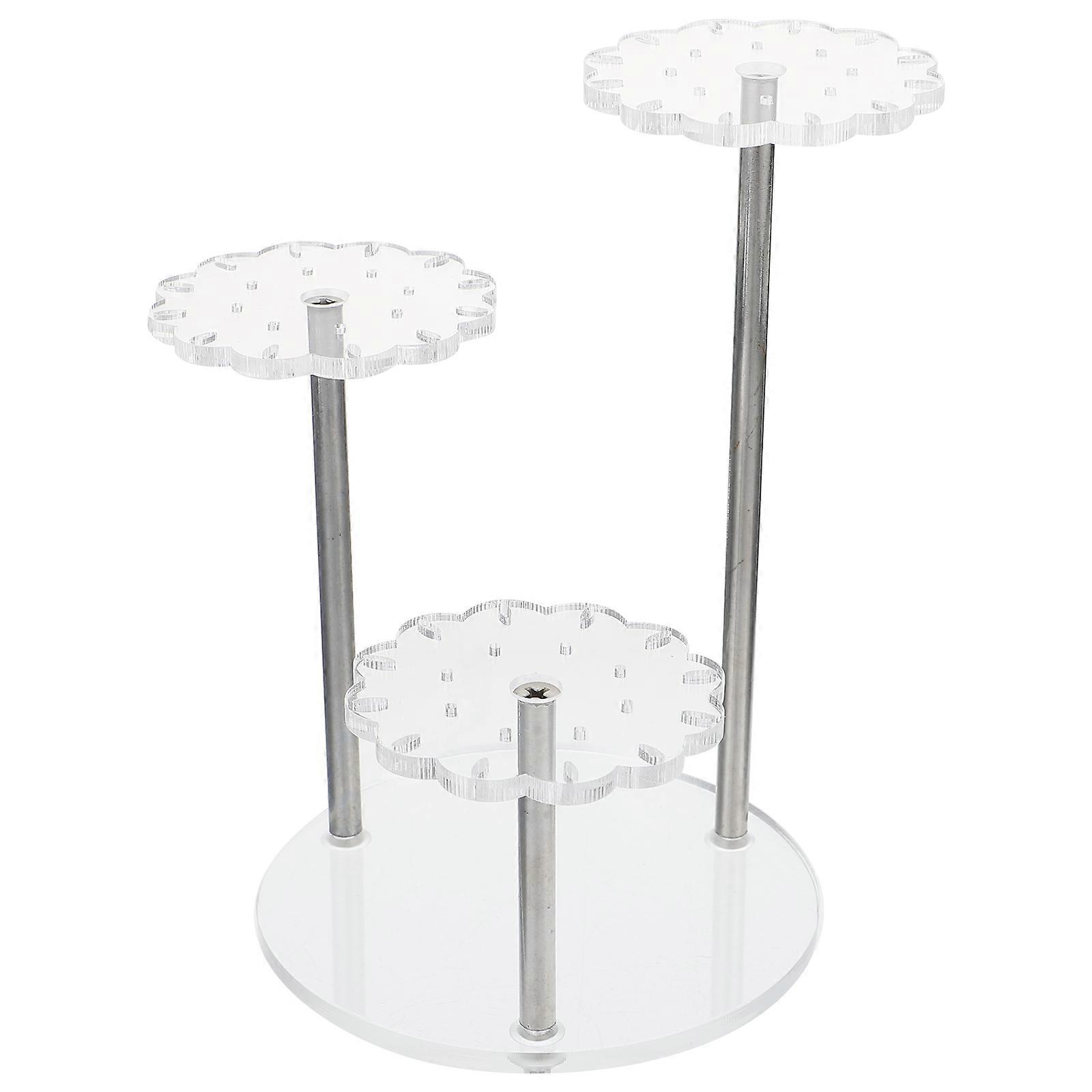 Earrings Pendant Stand Practical Design Acrylic Jewelry Display Space Saving Boutique Display 1Pack
