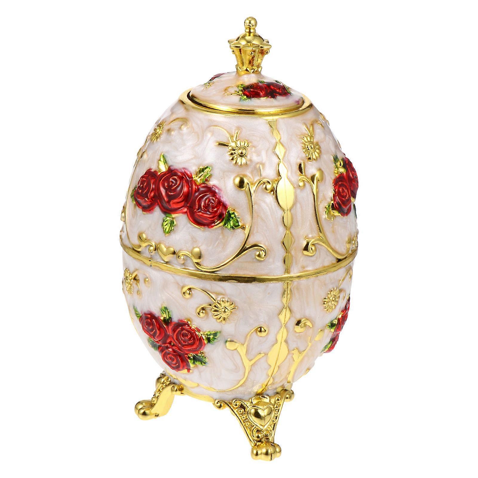 Retro Automatic Toothpick Holder Dispenser Case with Cute Flower Pattern for Home and Kitchen Use