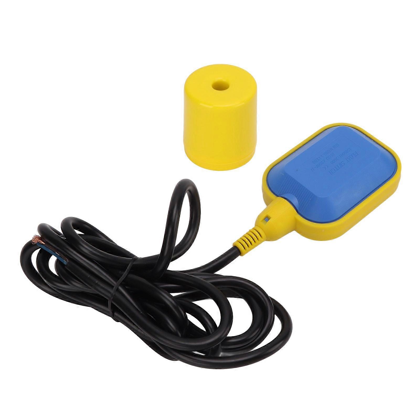 220V Float Switch Liquid Fluid Water Level Controller Contactor Sensor IP68 Protection for Tank Pump