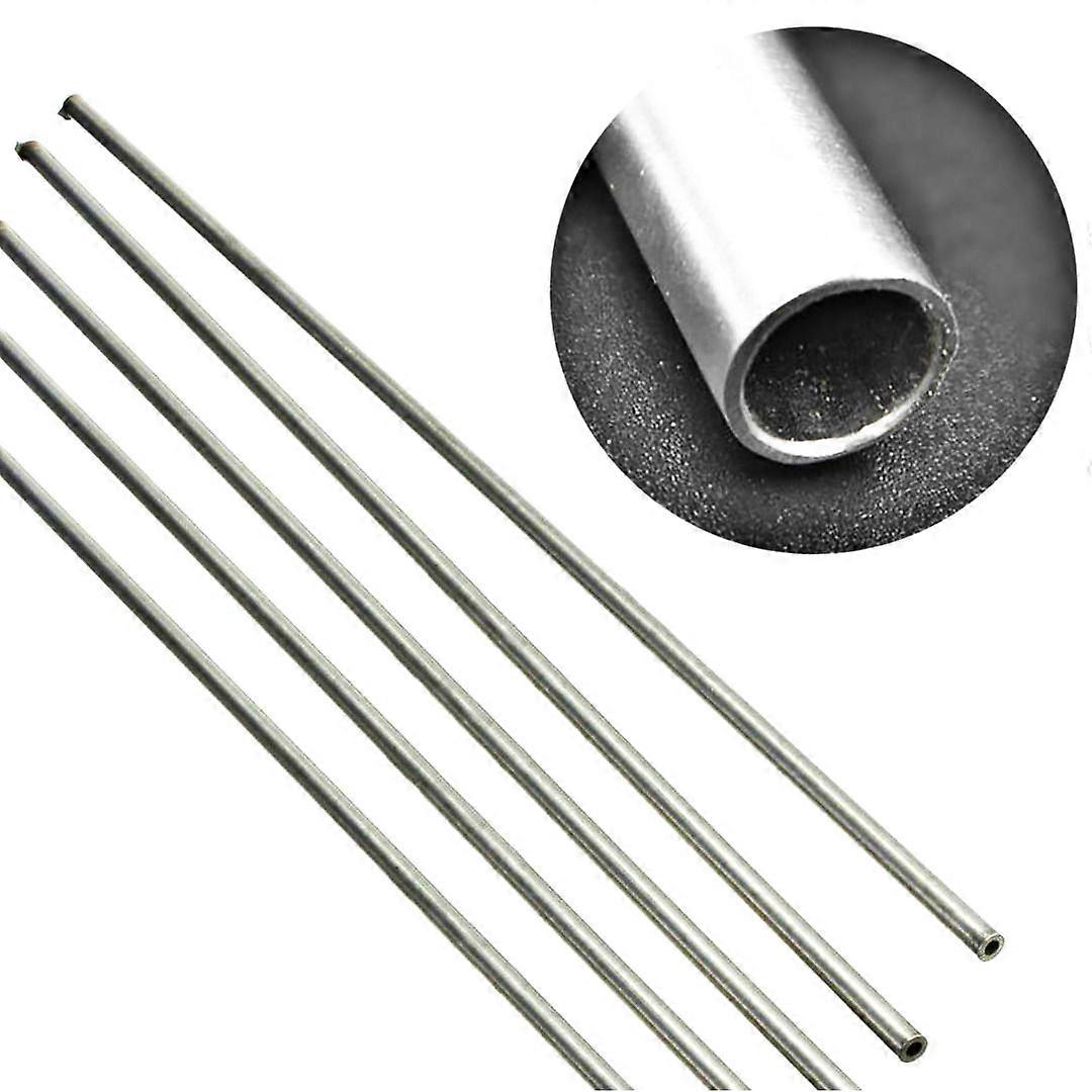 5 件新 304 不锈钢毛细管外径 5mm 内径 3mm 长度 500mm