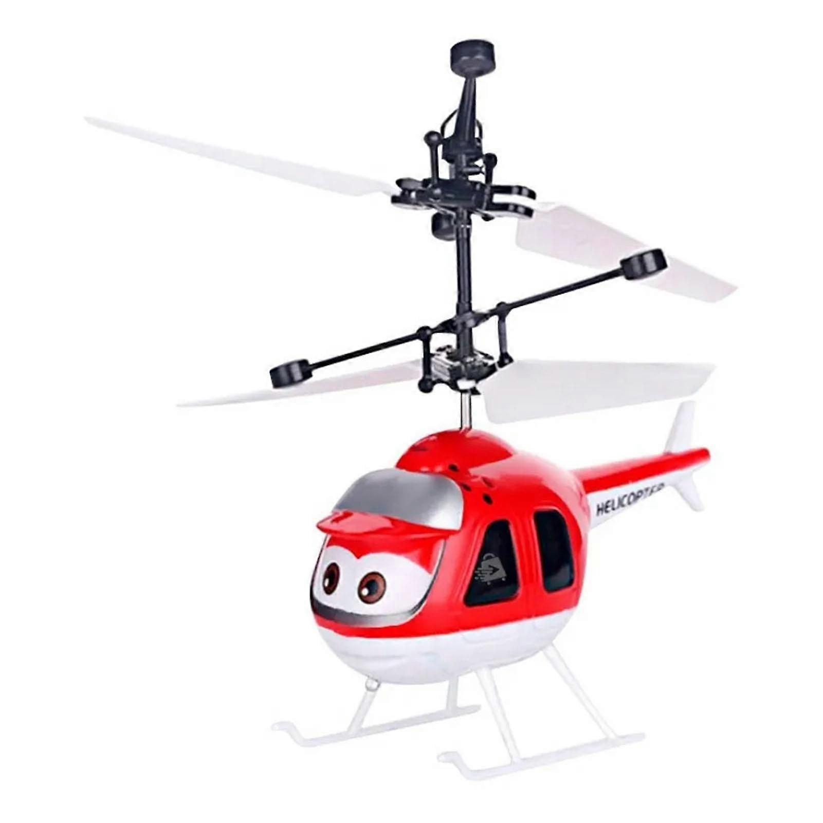 Cartoon Remote Control Helicopter USB Rechargeable Automatic Power Off Light Mini Cartoon Aircraft