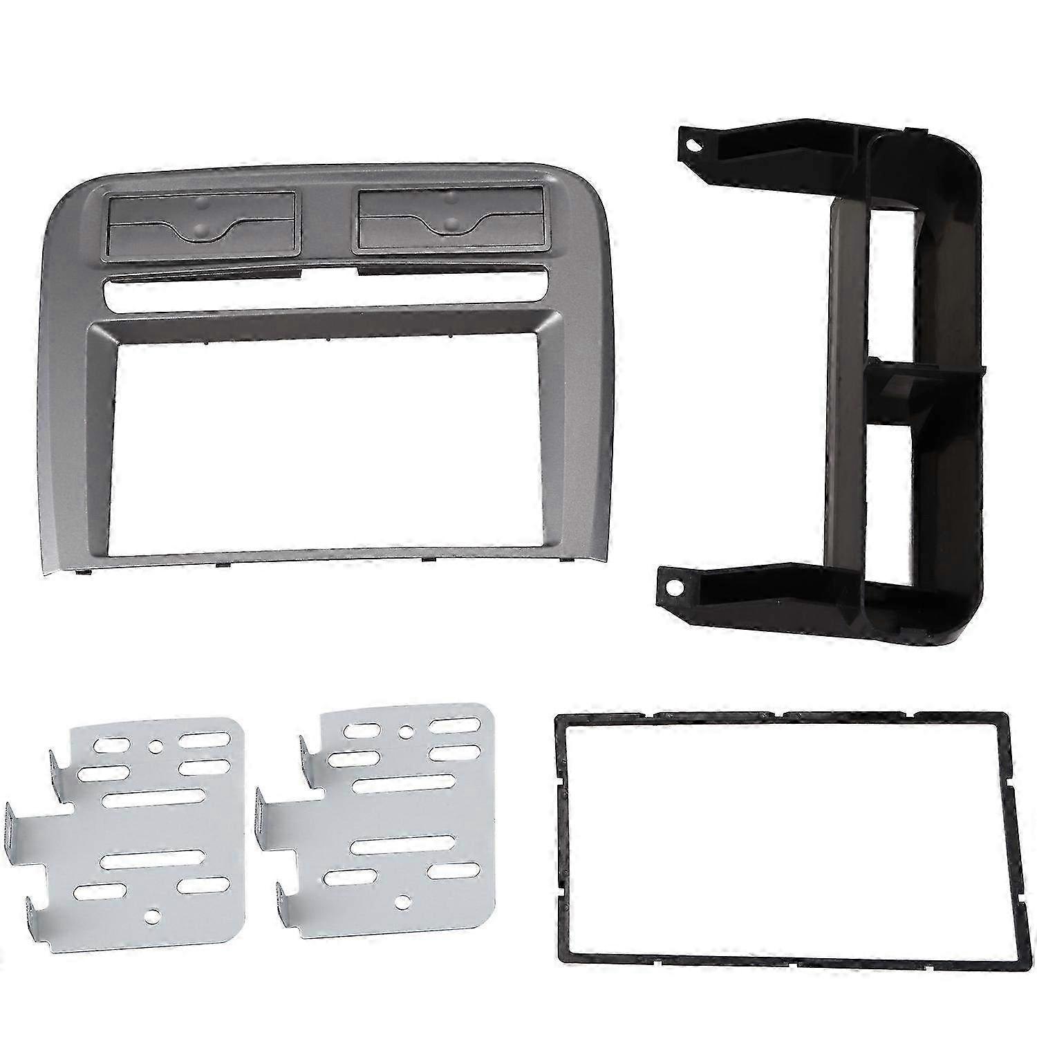 2 Din Car Radio Fascia Kit for Fiat Grande Punto 2005-2009 - Left Wheel Installation Accessory