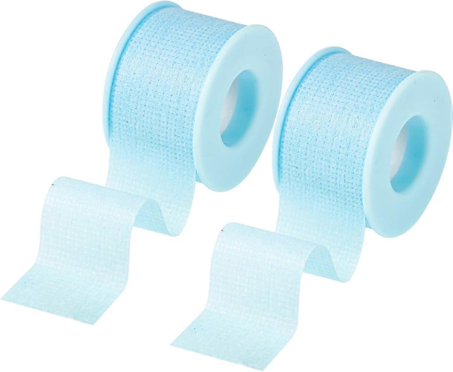 2 Rolls Reusable Waterproof Blue Silicone Tape