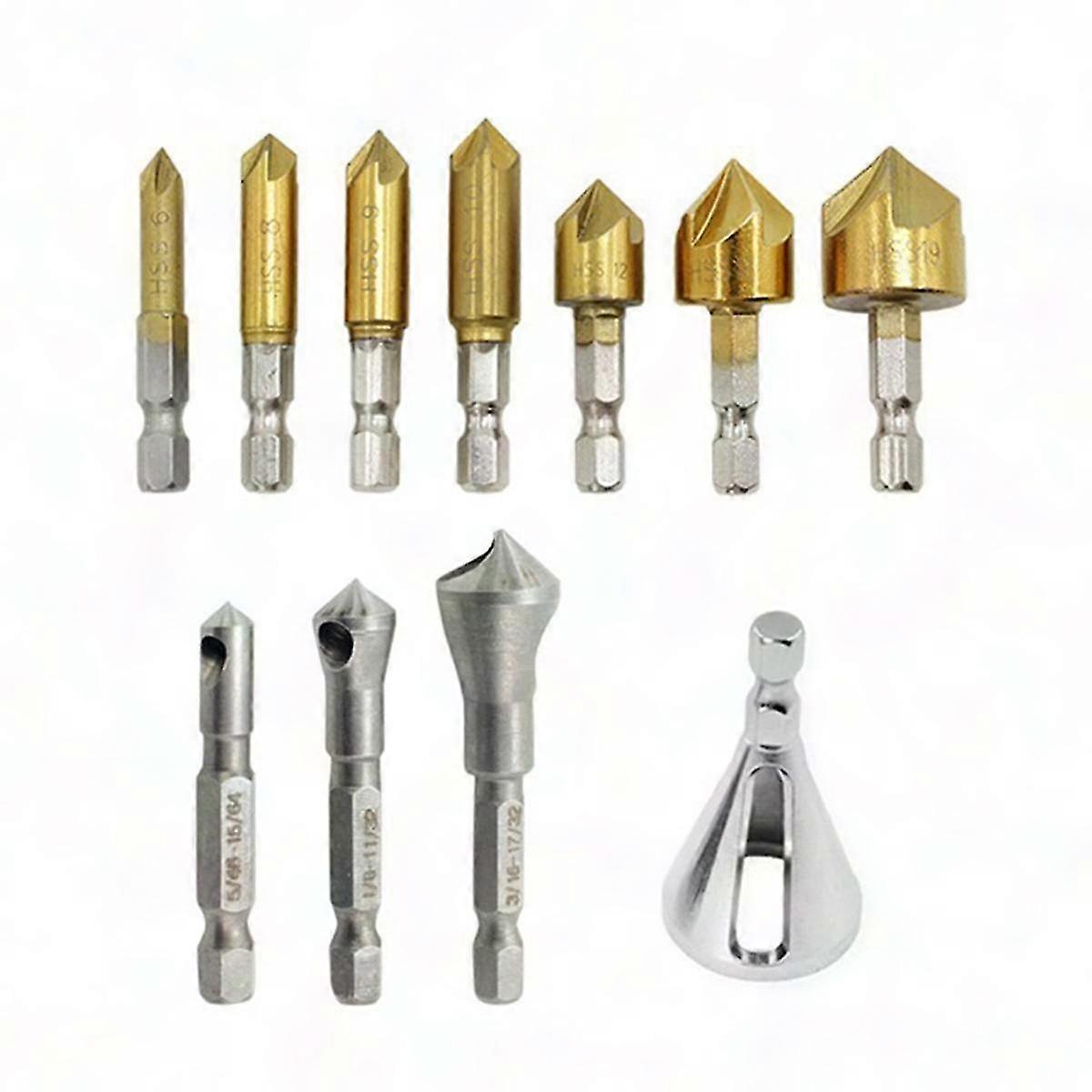 90-Degree Chamfering Tool for Chamfering Machine with Inclined Hole & Sleeve