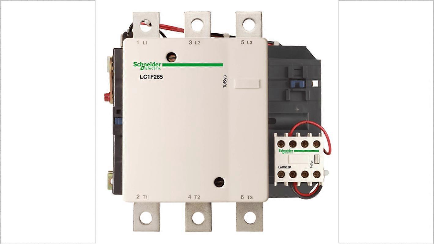 מגע שניידר 110v סליל 440v מגע Tesys Lc1f סדרת Lc1fg265R7