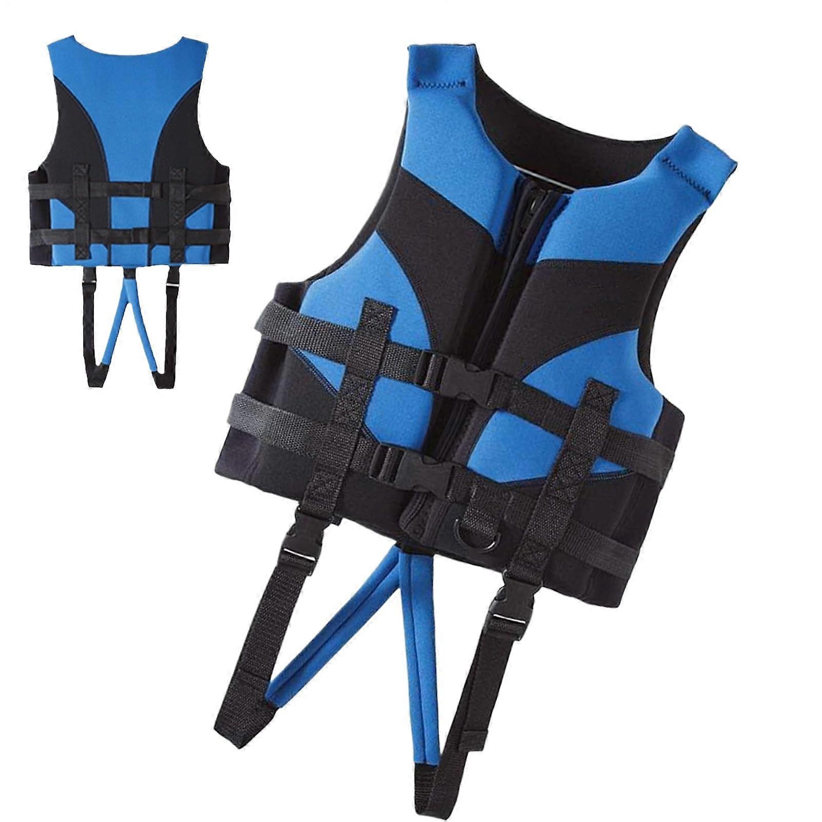 Neoprene Float Jacket For Swim Training | Adjustable Toddler Swim Aid, Ages 2-8, Lake Pool Kayaking, XL