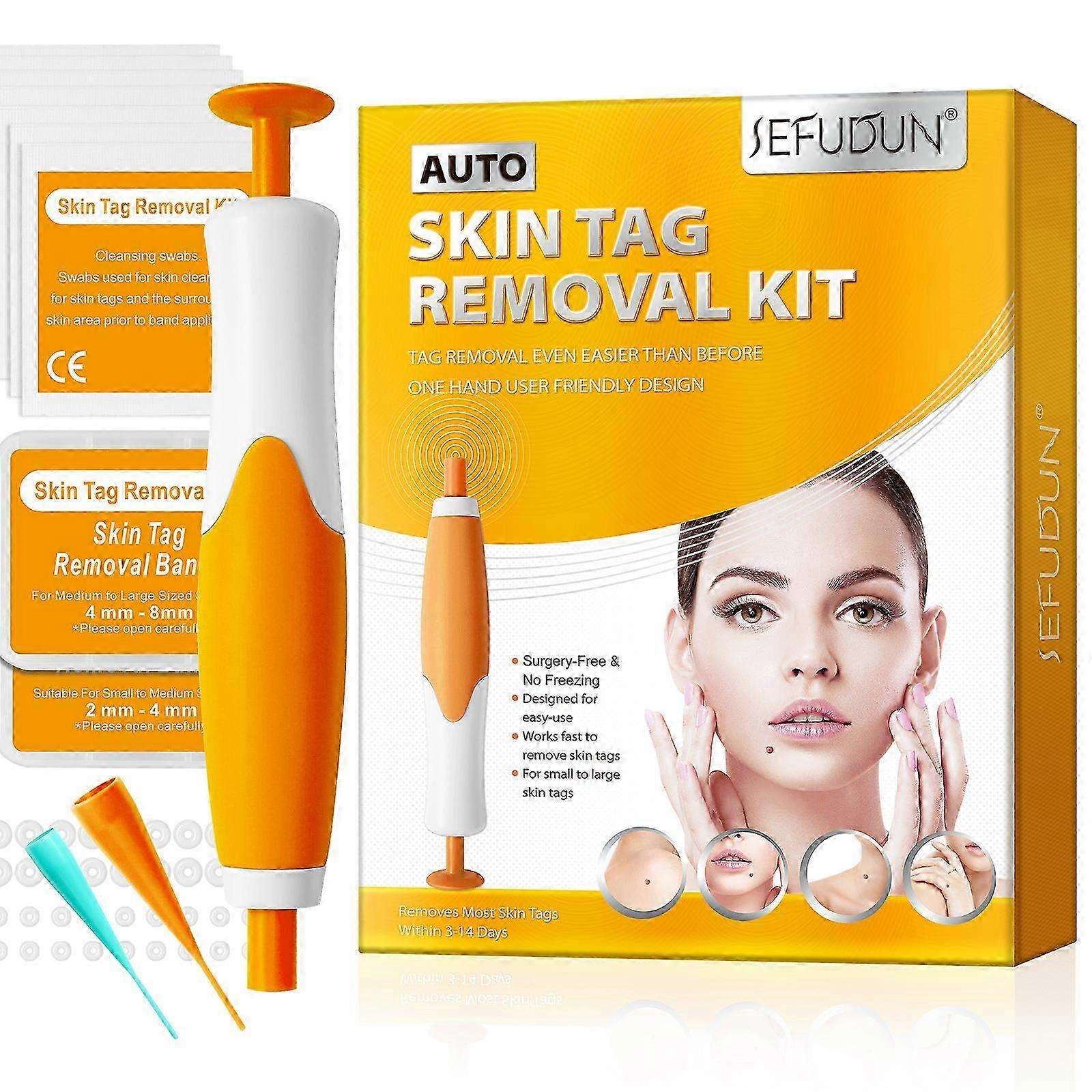 1Pc Skin-Tag Remover Two-Bagger Headed Pen Set Multi-Purpose 2 im Design, schnell effektiv, tragbar bequem Handbuch