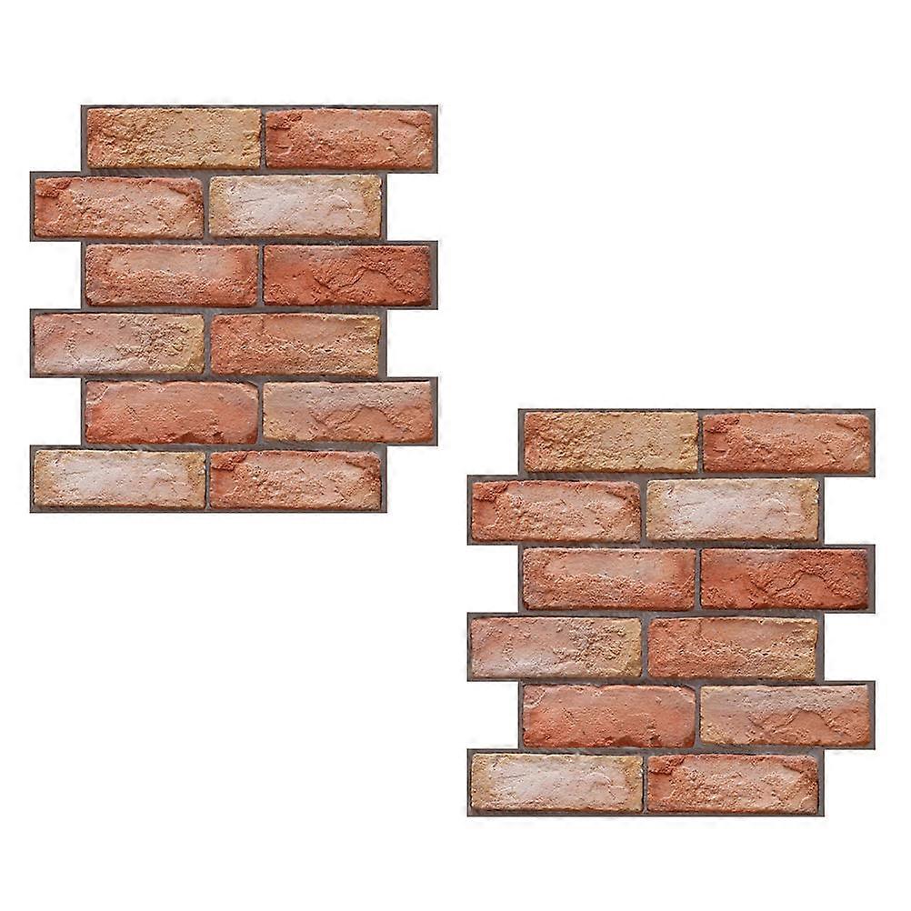 Self Adhesive Brick Wall Stickers for Home Decor – Creative Peel and Stick Wallpaper for Living Room, Bedroom & Office – Easy Application & Removal