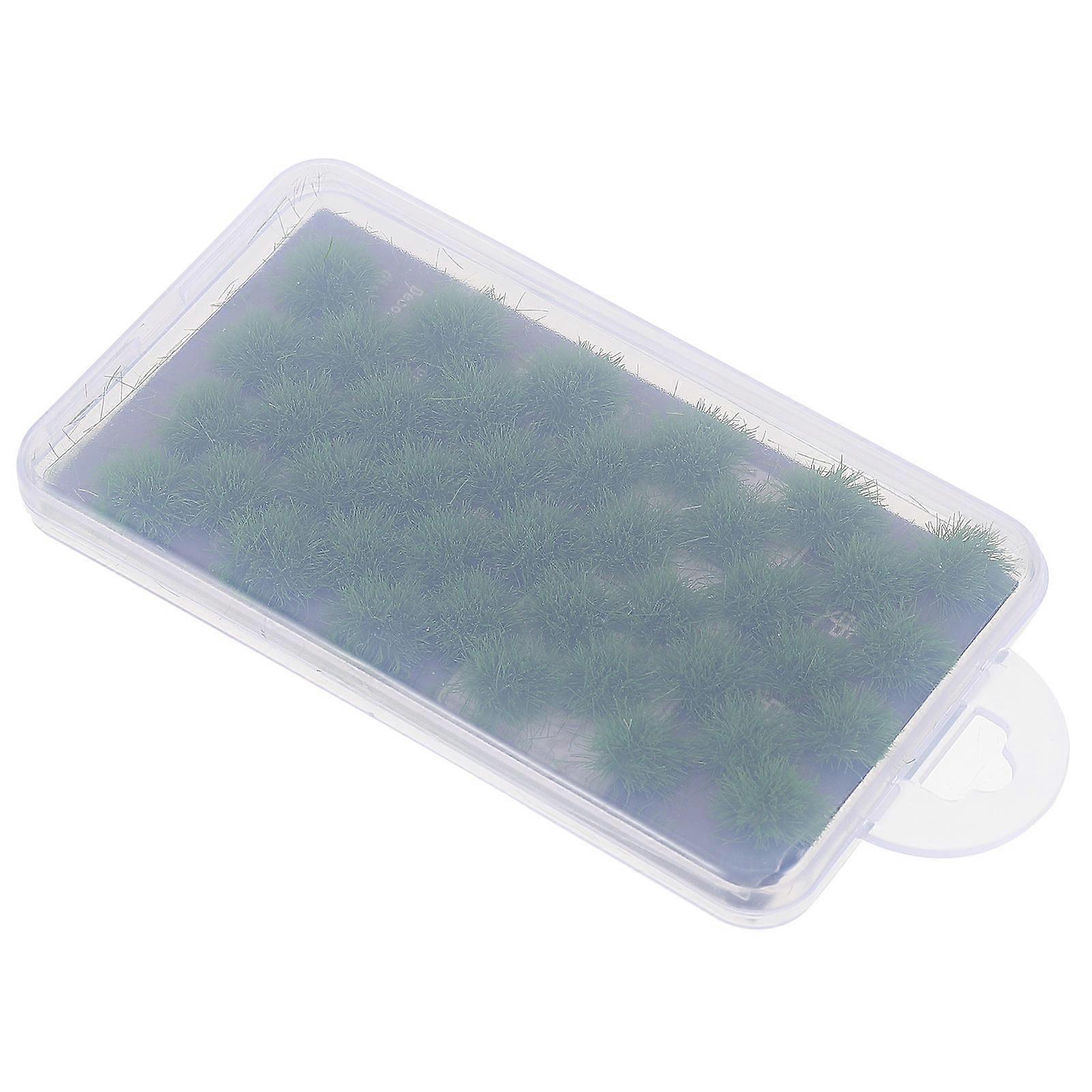 Realistic Faux Grass Cluster For Model Building Landscape Enhancement Safe Resin Material 1 Set