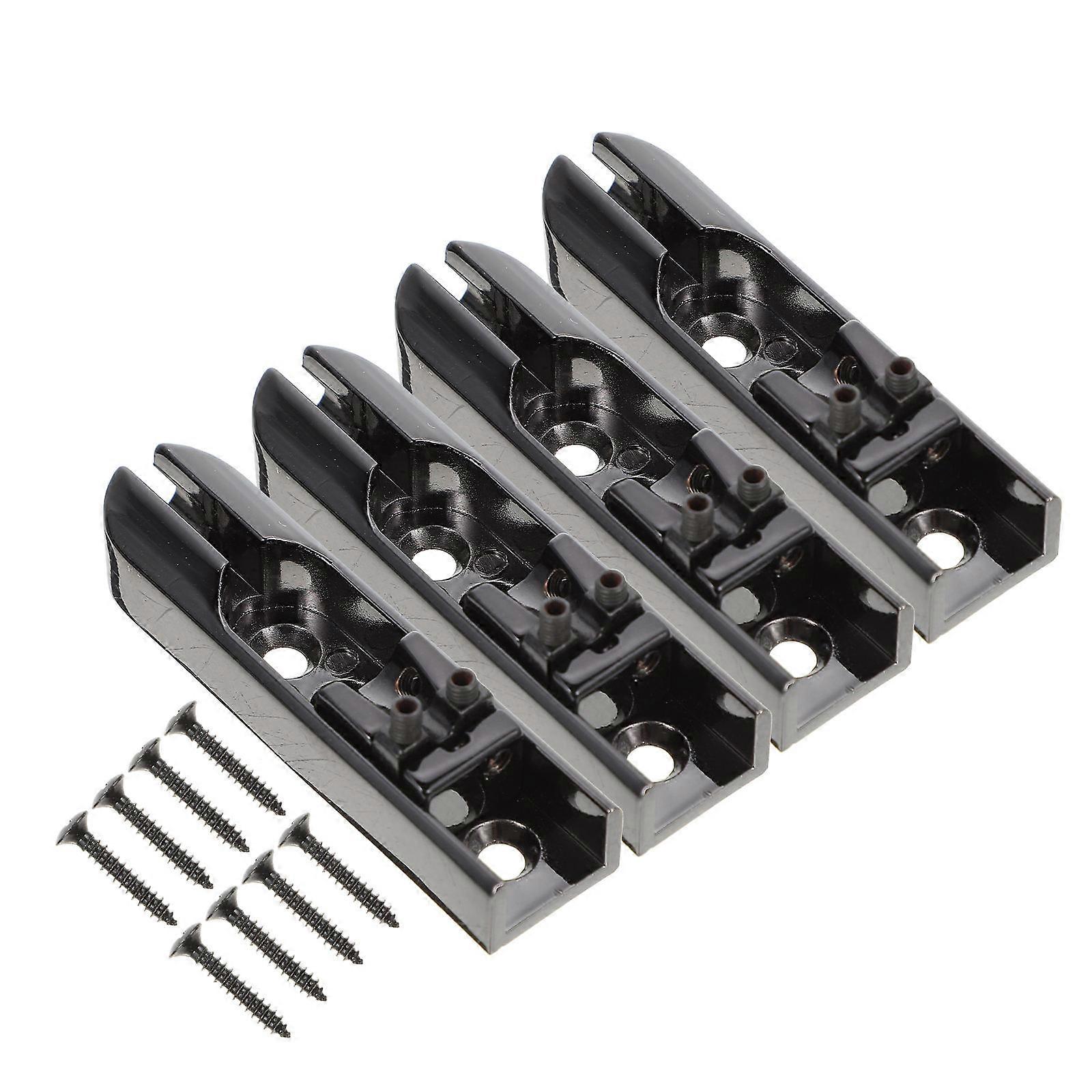 Guitar Accessories Set For String Care And Sound Quality Improvement In Black 4 Sets For Guitarists