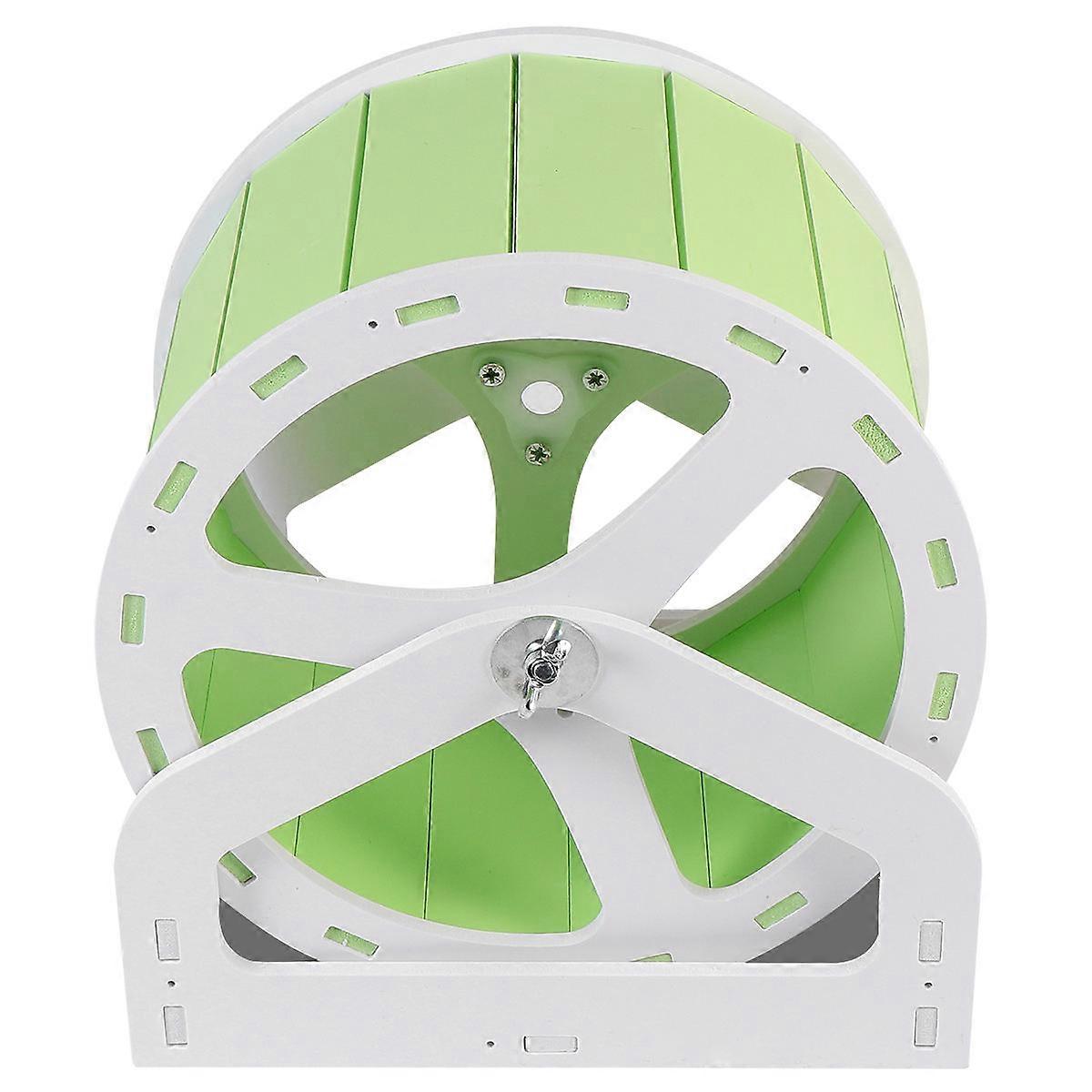 Hamster Exercise Wheel Pet Supplies Silent Runner for Hamster Use Green Ecological Board 1 Pc