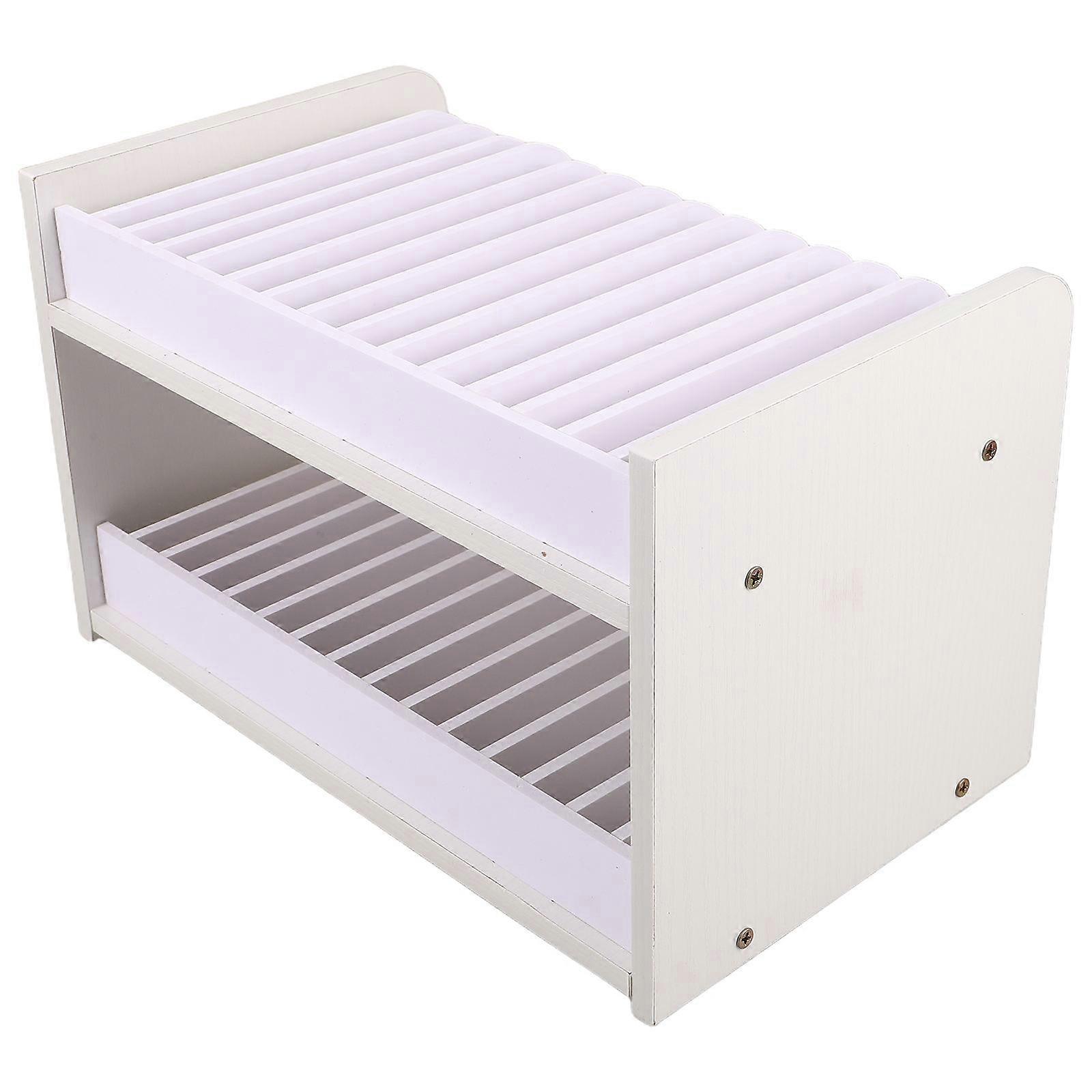 Versatile Multi-Grid Phone Rack For Office And Classroom With Effective Multi-Layer Management Design 1Pcs