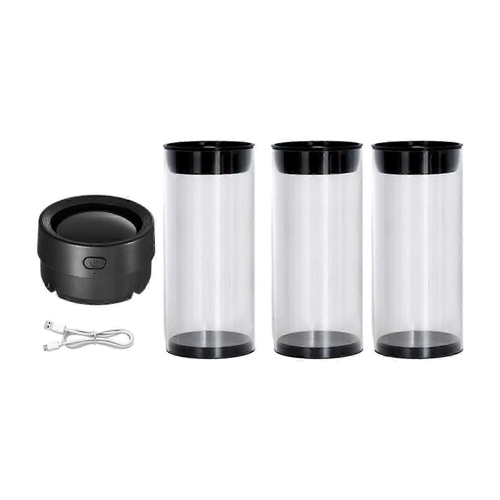 Feather Shuttlecock Humidifier Keeps Feather Humidity Badminton Ball Steamer Black