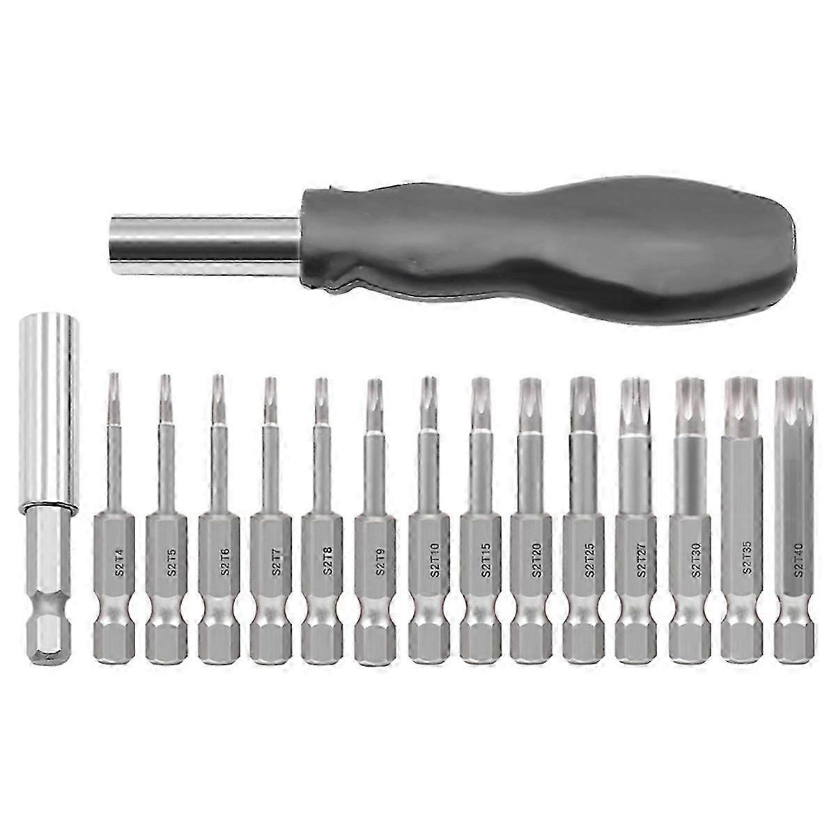16Pcs Hex Screwdriver Screwdriver Set Screw Six-Star Screwdriver