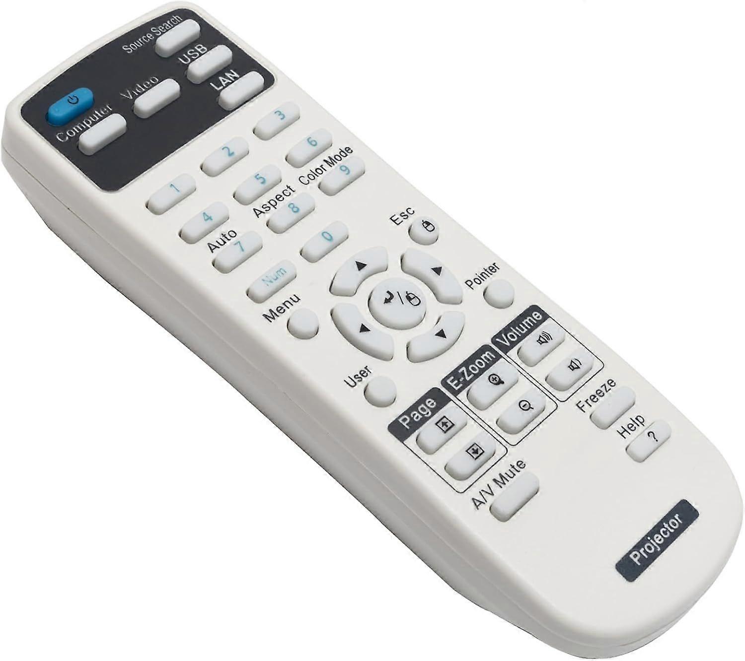 Replace Projector Remote Control fit for Epson PowerLite Home Cinema Theater