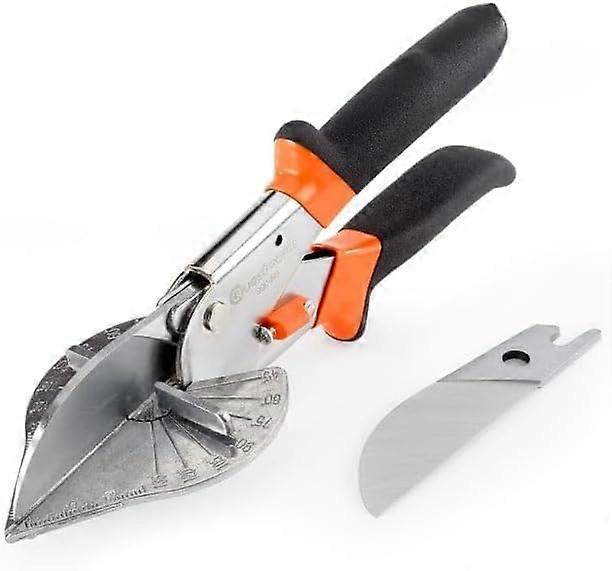 Mitre Scissors Angle Cutter for Mouldings Trims (045 Degrees) Hand Tool for Cork, Plastic PVC (N1)