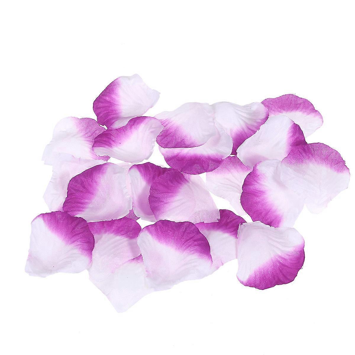 White Cloth Simulation Rose Petals for Decoration Lifelike and Reusable Artificial Flowers 2000pcs