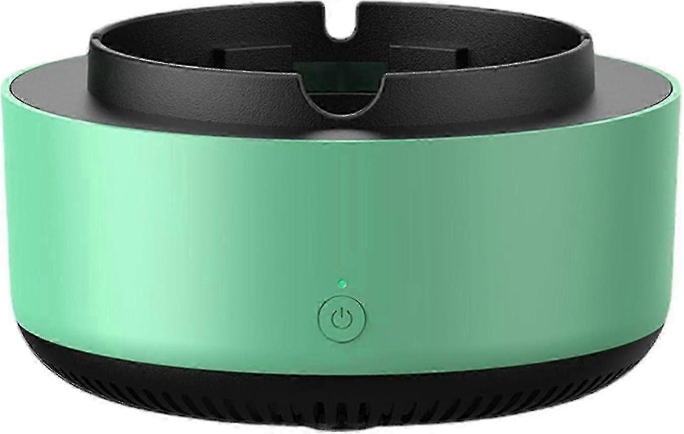 Smokeless Ashtray With Air Purifier, Intelligent Ashtray For Air Purification With Negative Ions For Car Home