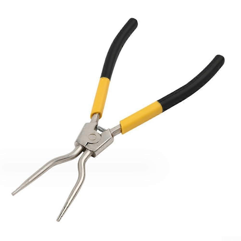 Ergonomic Retaining Ring Pliers with Non-Slip Grip, 27.9 cm, Home and Workshop Use, Yellow, Durable Design