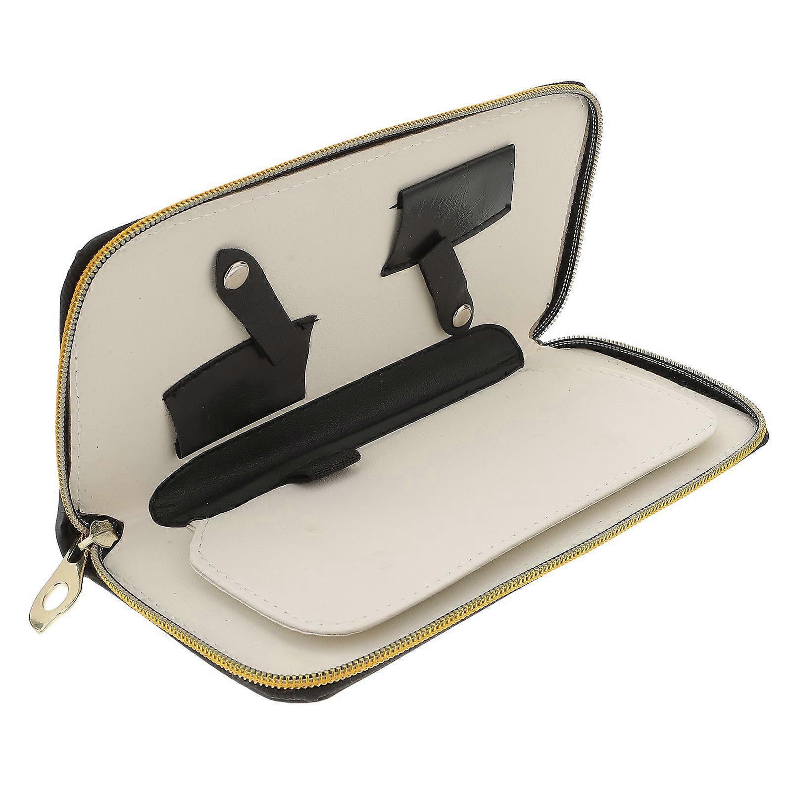 Hairdressing Scissor Bags Scissor Organizer Barber Shear Pouch Scissor Storage Bag without Scissors (Can Hold 4 Scissors)