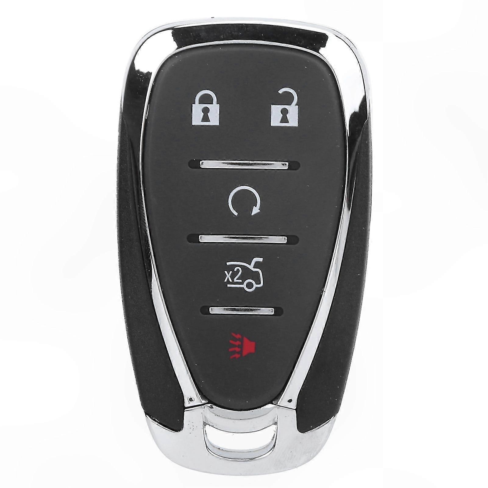5-Button Key Fob Case for Chevrolet Cruze Malibu Camaro Compatible Replacement Shell