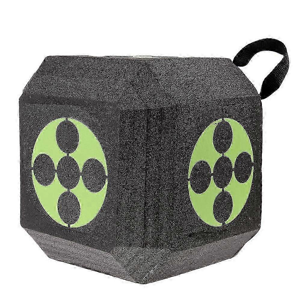 Archery Block Target Cube Self Recovery Foam Hunting Shooting Practice Green new
