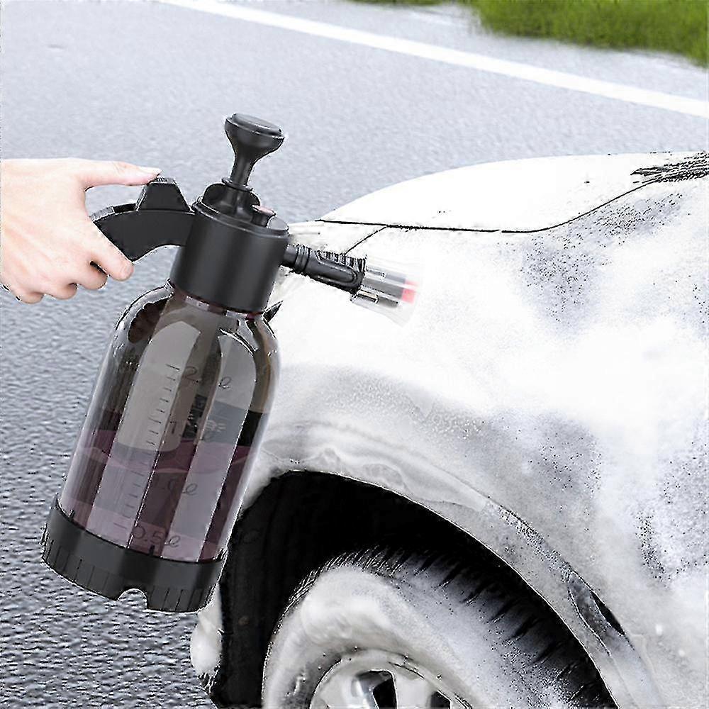 2L Foam Sprayer Bottle with Hand Pump for Car and Window Cleaning