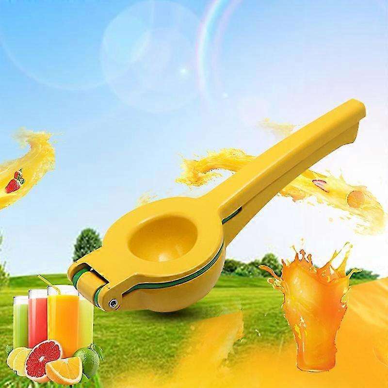 Effortless Dual-Function Citrus Juicer - Hand-Powered Lemon Squeezer