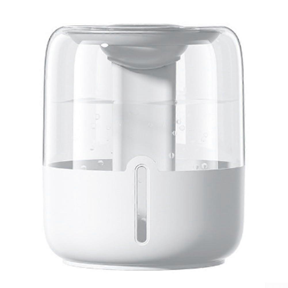 Humidifier 6.8L USB Dual Spray With Digital Display For Large Rooms, Quiet Operation For Infants And Plants, White